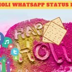 Happy Holi Status, Holi Status