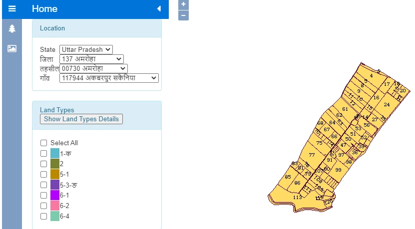 Bhu Naksha Uttar Pradesh