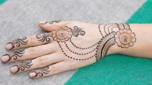 easy mehndi designs for raksha bandhan 