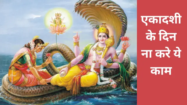 एकादशी के दिन ना करे ये काम | Ekadashi Ke Din Na Kare Ye kaam