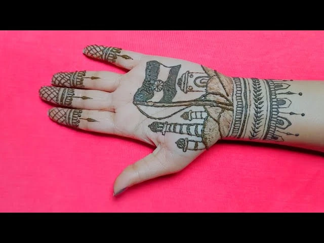 Mehndi Design Republic Day