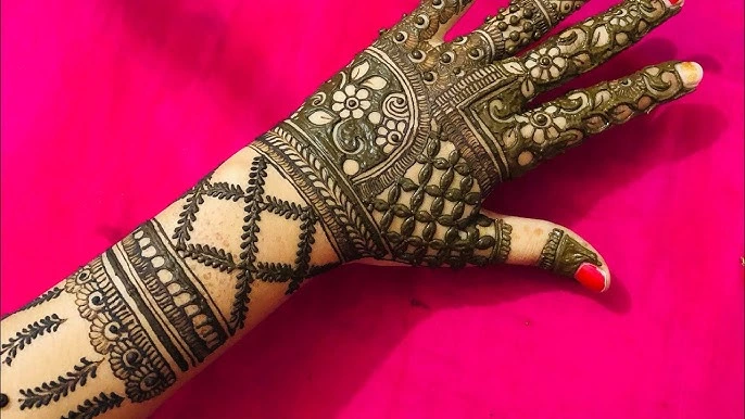 Modern Republic Day Special Mehndi