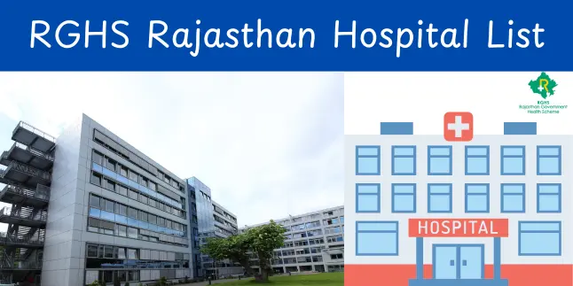 RGHS Rajasthan Hospital List