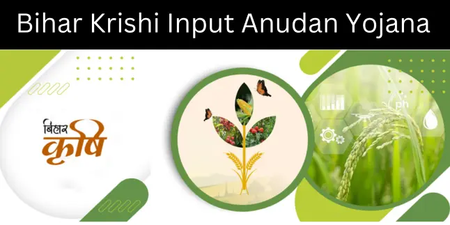 Bihar Krishi Input Anudan Yojana