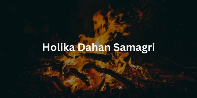 Holika Dahan Samagri